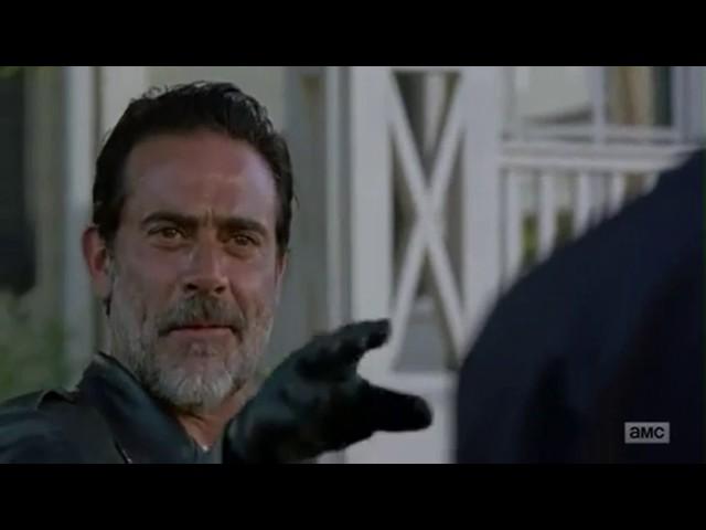 The Walking Dead 7x04 Negan Meets Father Gabriel