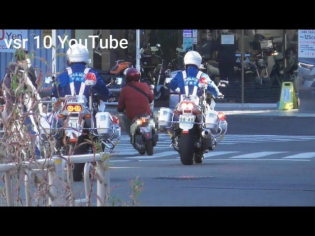 【超スッキリ！！】歩行者居るのに危険なすり抜け！！白バイが制裁を下す！！