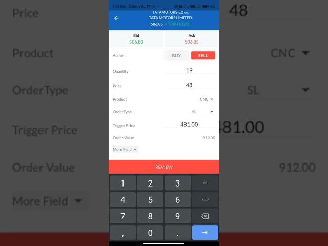 PROFITMART II Mobile Trading App II How to add Stopp loss ? & How to Trail stoploss ? II EXPLAINED