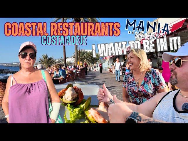 A Beautiful place to eat! Mania Restaurant - Costa Adeje, Tenerife