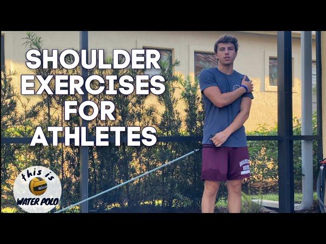 THIS IS WATER POLO Episode 4: Shoulder Resistance Band Exercises for Athletes