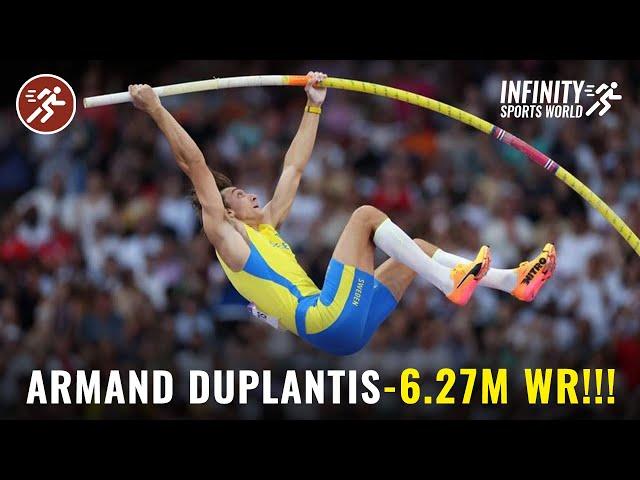 Duplantis sets new WORLD RECORD! || 6.27m WR!!! || WORLD RECORD NUMBER 11 #polevault #mondoduplantis