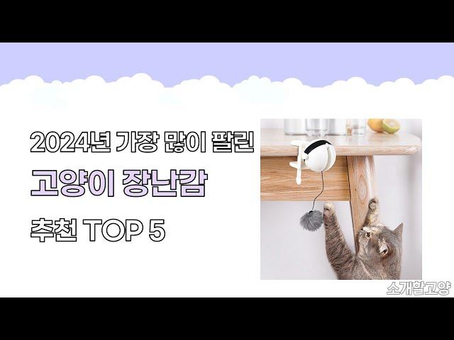 2024년 인기 고양이 장난감 추천 TOP5