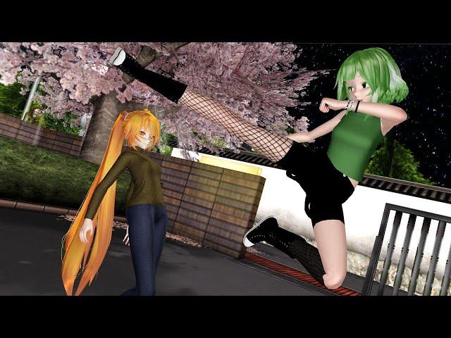 MMD Fighting motion pack 3 DL