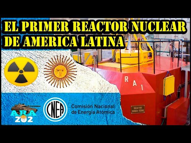  EL PRIMER REACTOR NUCLEAR DE AMERICA LATINA ES ARGENTINO Y SE LLAMA RA-1.