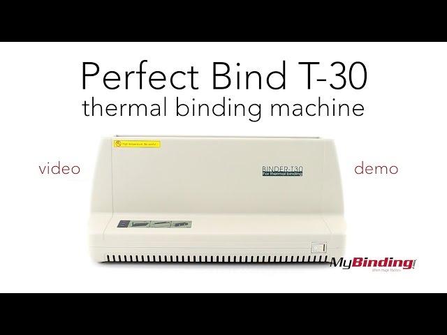 MyBinding Perfect Bind T-30 Thermal Binding Machine