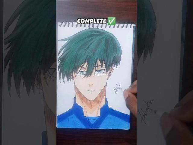 How to draw Itoshi rin part-2 || blue lock  #drawing #art #bluelock #animeart #tutorial #sketch