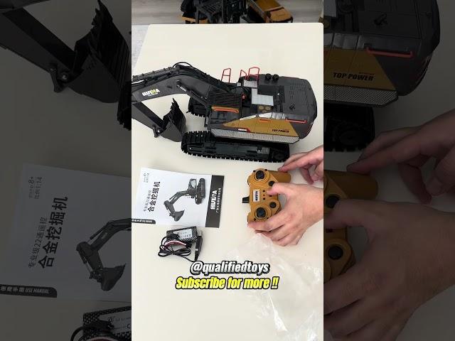 Unboxing Huina 1592 - 22 Ch Rc Excavator #rcexcavator #rcexcavators #huinaexcavator