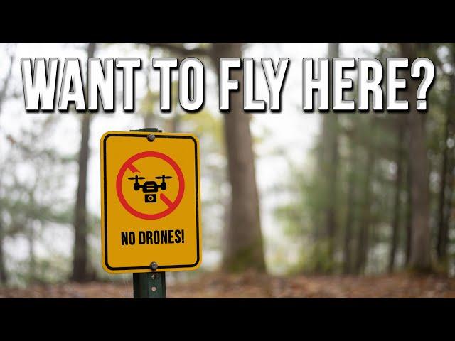 YOU Want to Fly a Drone in Your State Park?  You NEED This!