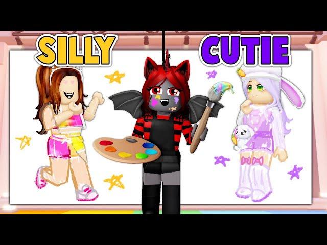 Speed Draw with Cutie & Silly! | Roblox