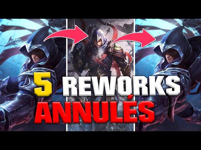 5 fois où Riot a ANNULÉ un rework de champion