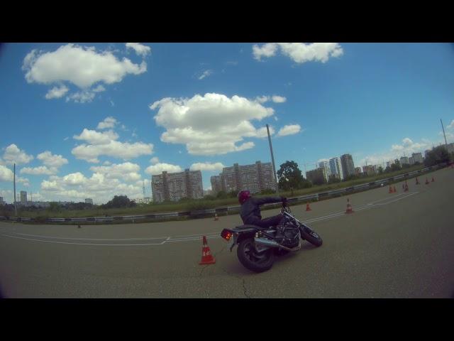 #Gymkhana2019SGGP1 / Vlasov Dmitriy / Honda CB400 / 53.18