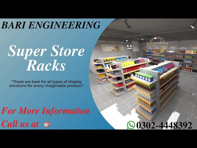 Super Store Racks | Super Store Racks in Lahore | Super Store Rack Manufacturer Pakistan0302 4448392