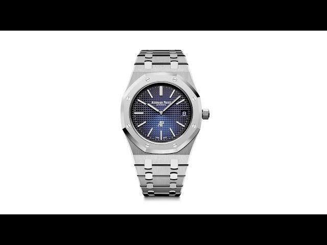 Audemars Piguet Royal Oak "Jumbo" Extra Thin Ref. 15202 Titanium Case SIHH 2018 Watch