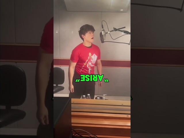 SOLO LEVELING "ARISE" OUTTAKES #anime #sololeveling #sungjinwoo #voiceacting #animeedit