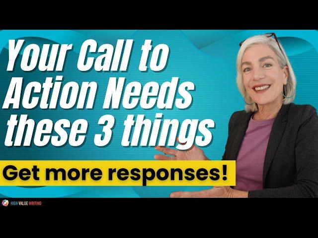 How to Write a CALL TO ACTION that Gets Results