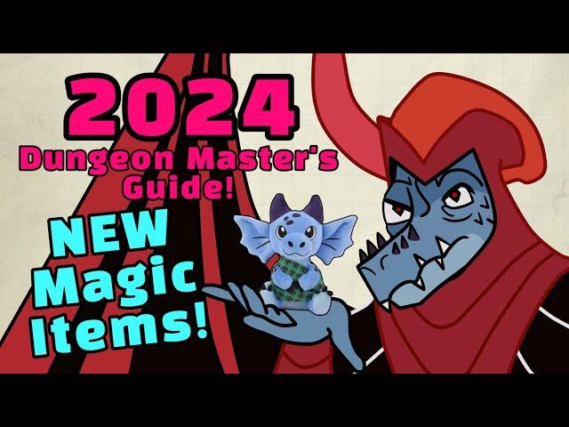 New Magic Items & Crafting in D&D 2024 Dungeon Master's Guide!