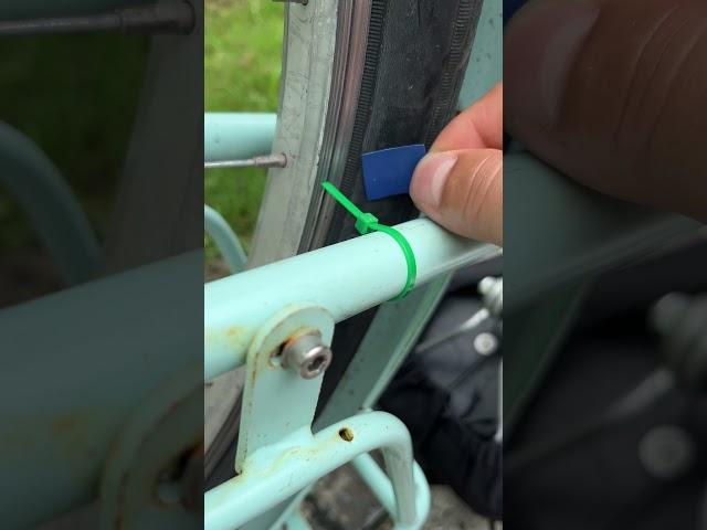 Every Cyclist Should Know This Zip Tie Life Hack