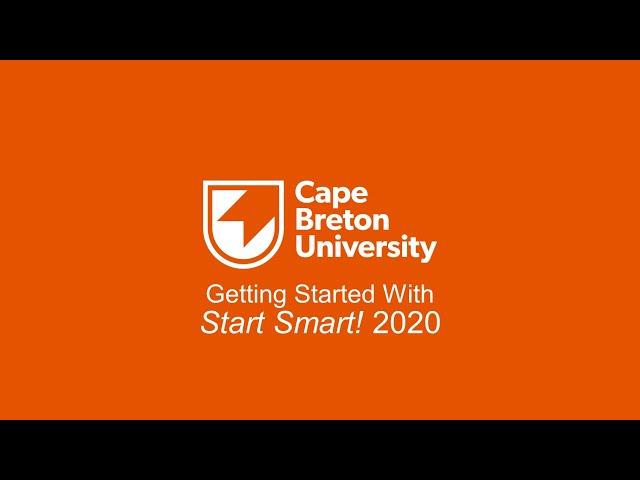 Getting Started with Start Smart 2020