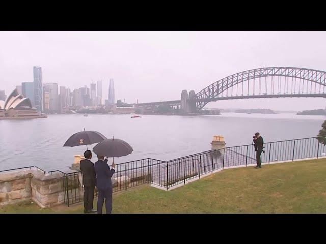 Indonesian President Joko Widodo tours around Sydney Harbour with Albanese