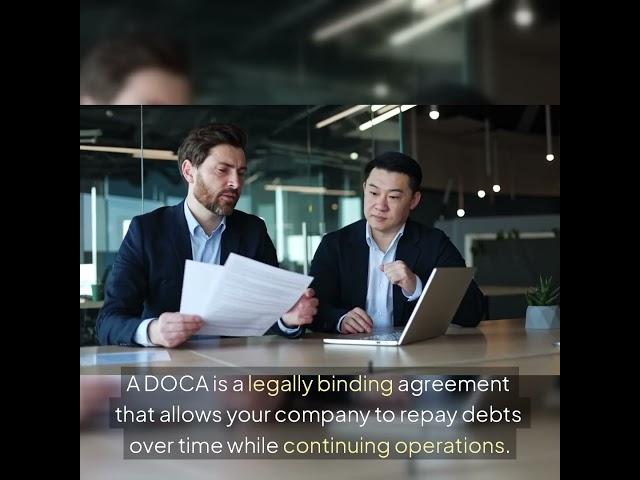 Understanding Deeds of Company Arrangement (DOCA)  #debtsolutions #insolvency #companydirector