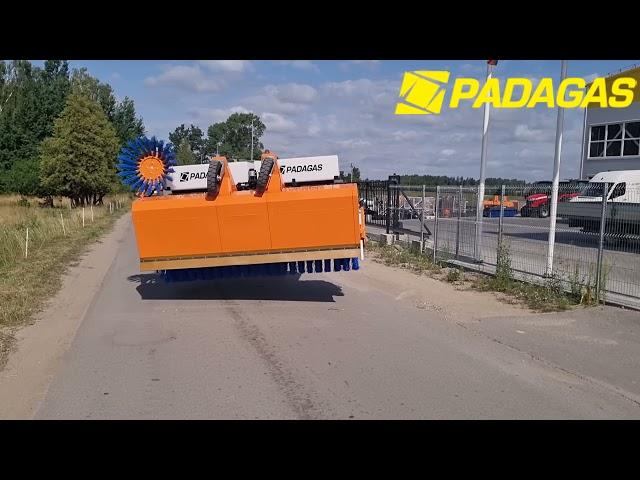 Massive sweeping machine PROFI G / PADAGAS IR KO