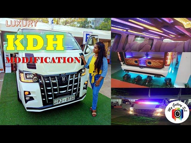 Luxury KDH Modification Sri Lanka