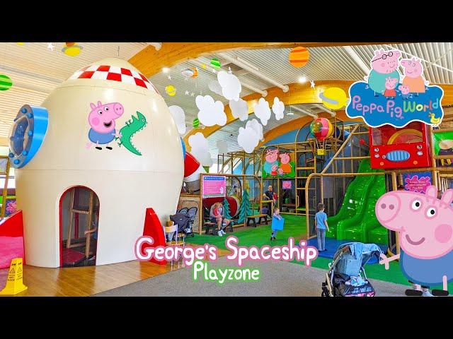 George's Spaceship Playzone at Peppa Pig World (April 2022) [4K]