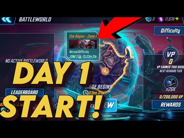 Battleworld SECRETS You NEED TO KNOW! Day 1 OVERVIEW! MARVEL Strike Force