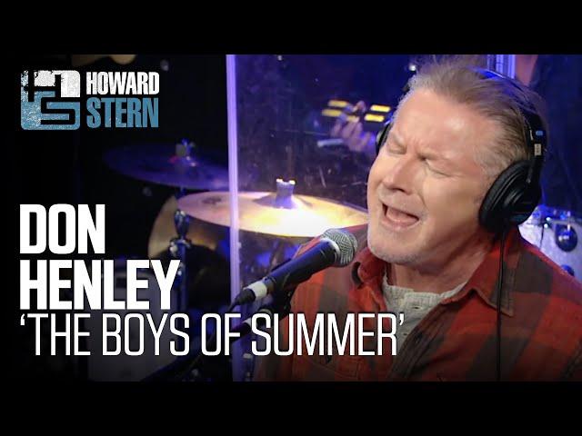 Don Henley “The Boys of Summer” Live on the Howard Stern Show (2015)