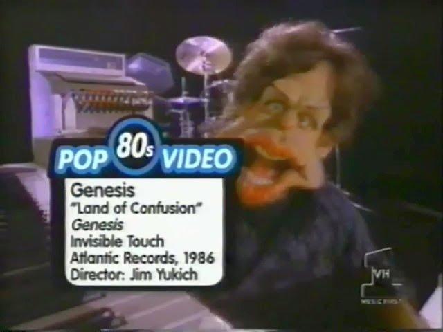 VH1's Pop-Up Video: Genesis - Land of Confusion (1986)