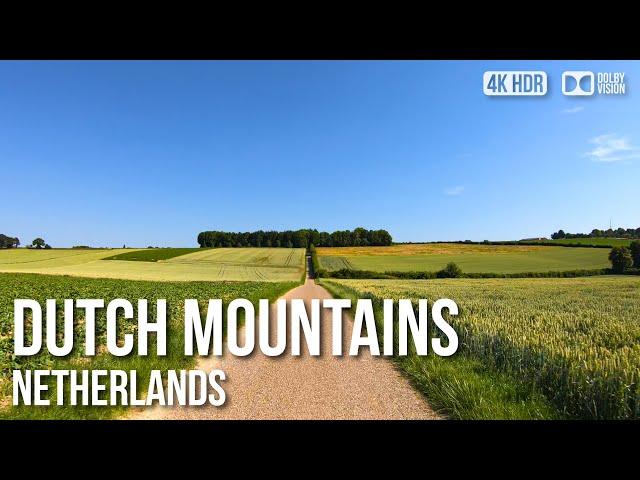 Scenic Drive Of The Dutch Mountains, South Limburg -  Netherlands  [4K HDR] Driving Tour