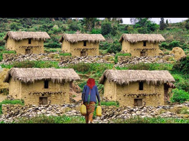 Poor But Very Happy Lifestyle of Mountain Village People || Mountain People Life || Nepal