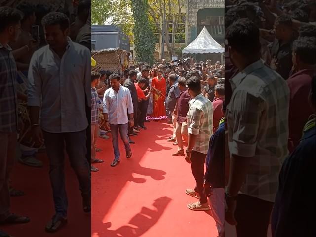 Nayanthara Mass Entry #nayanthara #nayan #MookuthiAmman2 #youtubeshort #shots #shorts