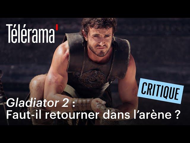 Gladiator 2 : « Ceux qui vont s'ennuyer te saluent ! ». 