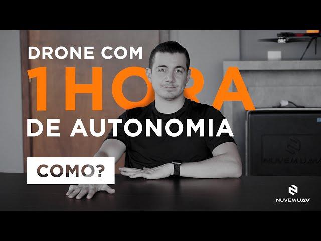 COMO NOSSO DRONE VOA 1 HORA? | SPECTRAL 2 | NUVEM UAV