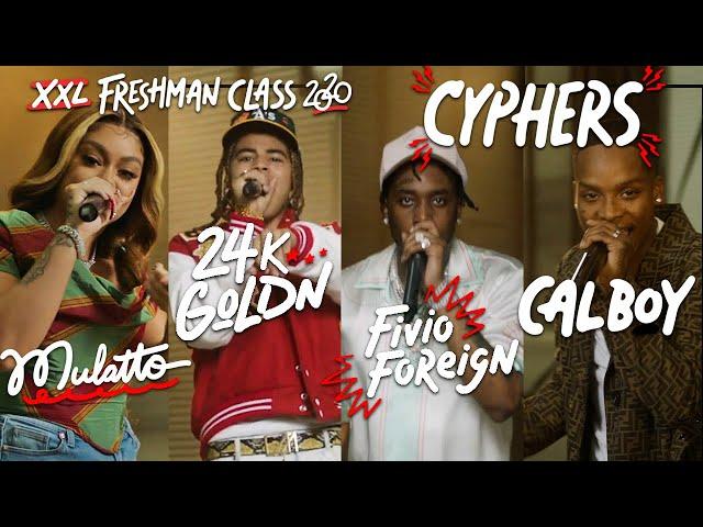 Fivio Foreign, Calboy, 24kGoldn and Mulatto's 2020 XXL Freshman Cypher