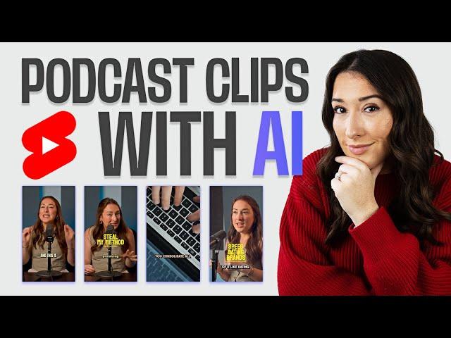 How to Make 10 Youtube Shorts from 1 Podcast with AI