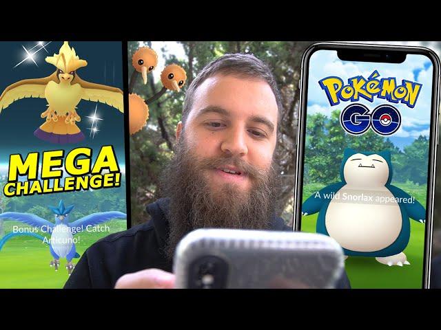 MEGA BUDDY CHALLENGE! - Complete Playthrough (Very Easy) - Pokemon Go