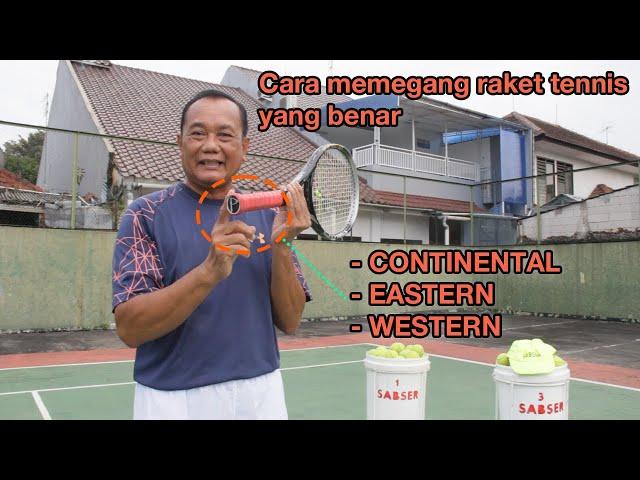 Cara pegangan dan penggunaan grip raket tennis | PENTING!! untuk pemula