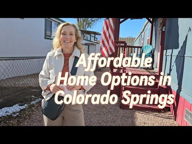 Affordable Home Options in Colorado Springs #mobilehome #tinyhome