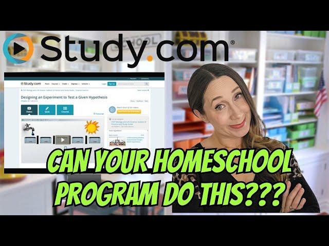Study.com Homeschool Review 2024 - Complete Online Homeschooling Program for Grades 3 to 12!