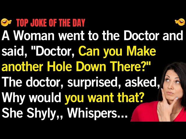  a woman walked into a doctor’s office, | #funnyjokes