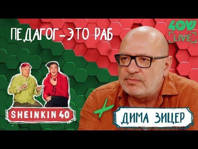 Неформальный педагог Дима Зицер/Sheinkin40