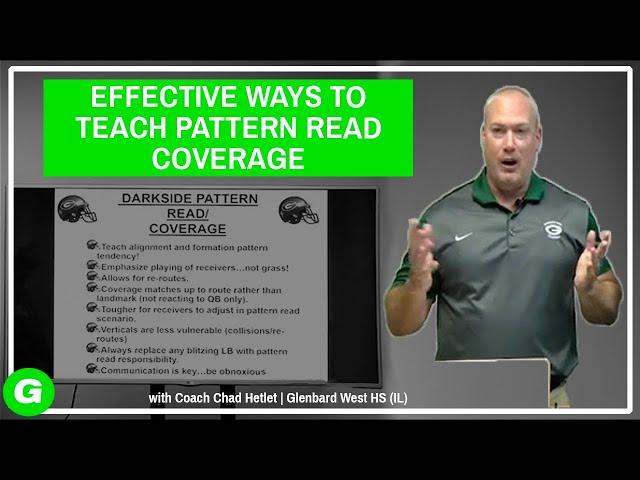 Effective Ways to Teach Pattern Read Coverage! | Glazier Clinics