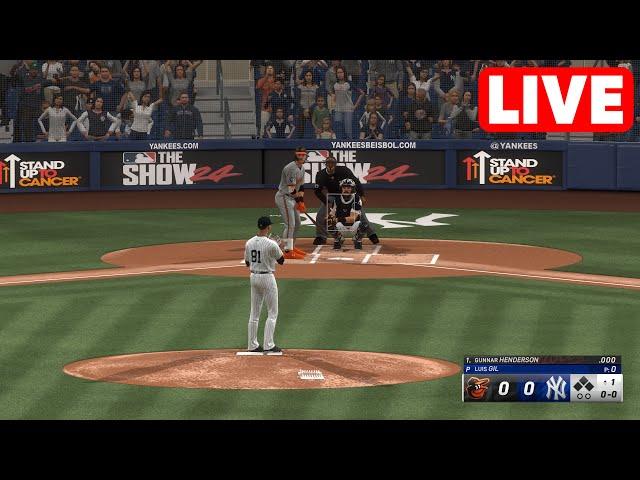 MLB LIVE Baltimore Orioles vs New York Yankees - 25th September 2024 | MLB Full Game - MLB 24