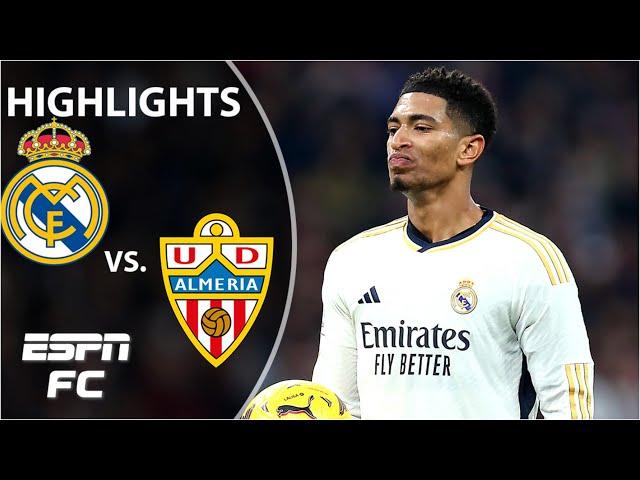  DRAMA GALORE!  Real Madrid vs. Almeria | LALIGA Highlights | ESPN FC