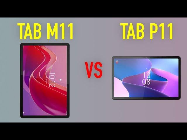 Lenovo Tab M11 vs Lenovo Tab P11 | Full Specs Compare Tablets