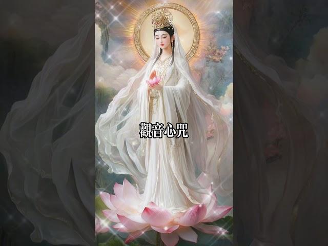 觀音心咒，願你心想事成 #佛號 #觀世音菩薩 Om Mani Padme Hum #Spirituality #meditation #shorts #peace #love