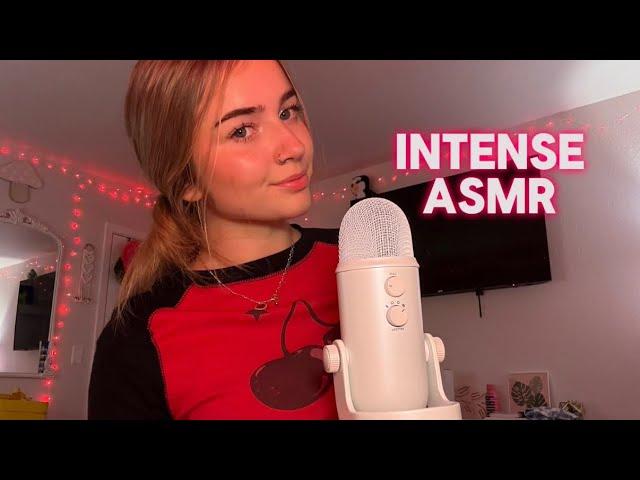 ASMR Intense Mouth Sounds For Ultimate Tingles (wet and dry, fast and aggressive)